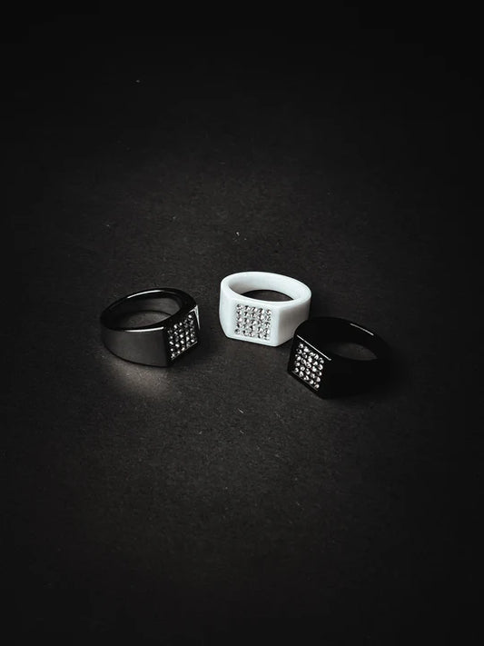 Pack of 3 Ceramic Rings
