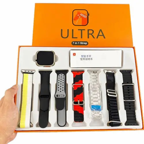 Ultra Smart Watch ( 7 in 1 ) straps