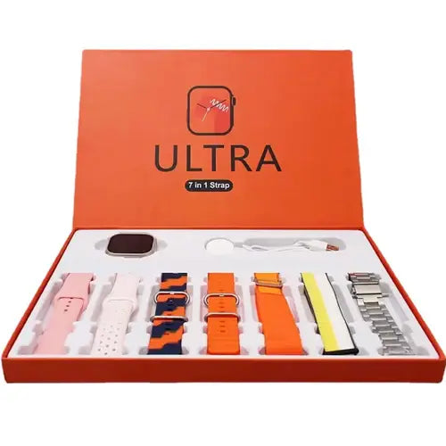Ultra Smart Watch ( 7 in 1 ) straps
