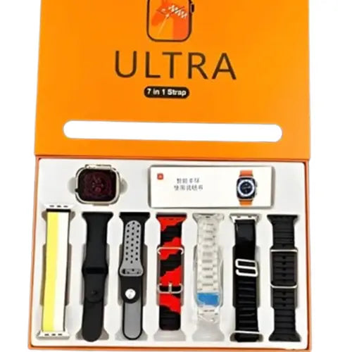 Ultra Smart Watch ( 7 in 1 ) straps