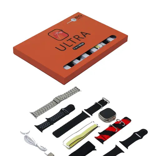 Ultra Smart Watch ( 7 in 1 ) straps